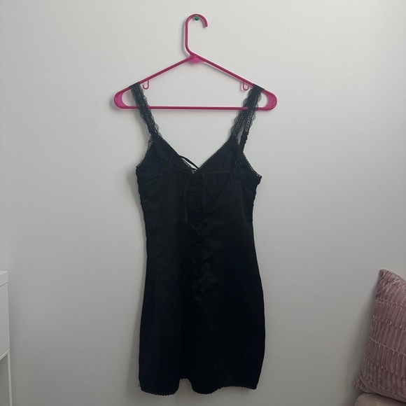 Urban Outfitters Ginny Lace Trim Slip Dress - Picture 2 of 6